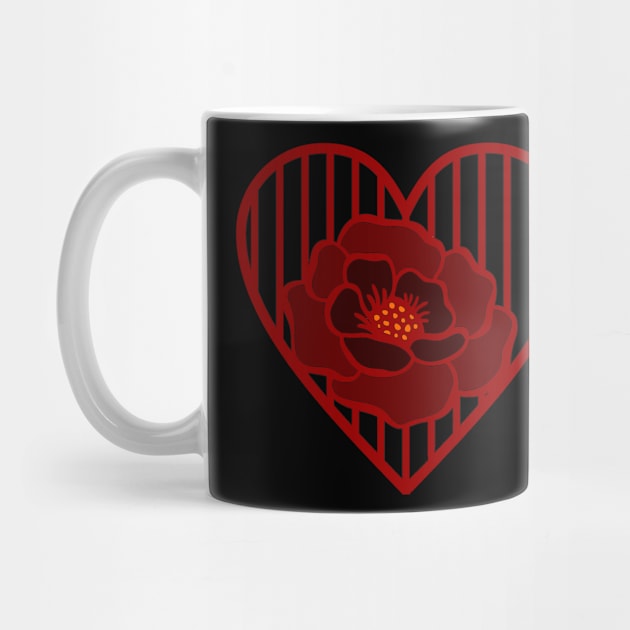 Flower Heart Valentine by letnothingstopyou